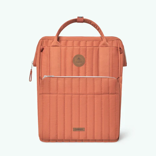 Tataouine orange diaper bag