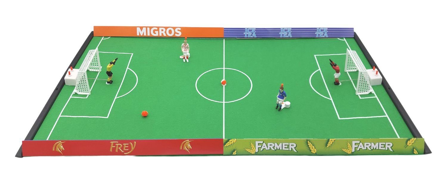 Tipp-Kick Tischfußballspiel Tipp-Kick Mania Spieleset Migros Tischfußball Kicker Spieler Spieleset