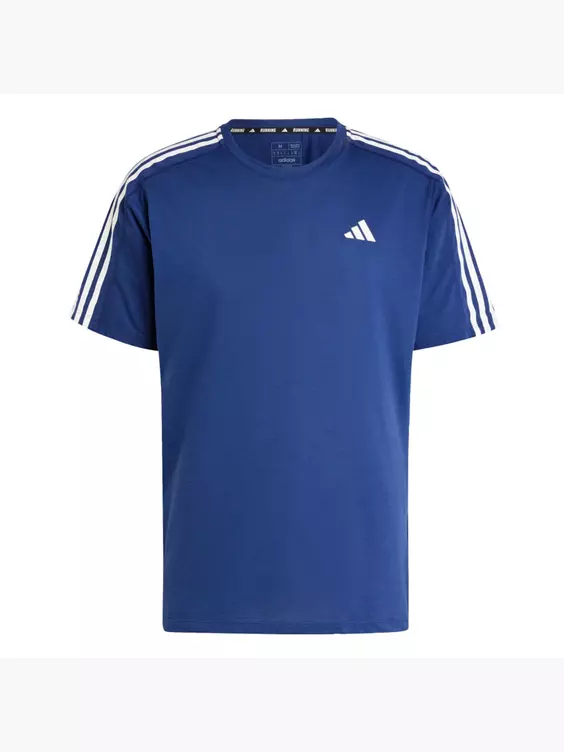 adidas Own the Run 3-Streifen T-Shirt