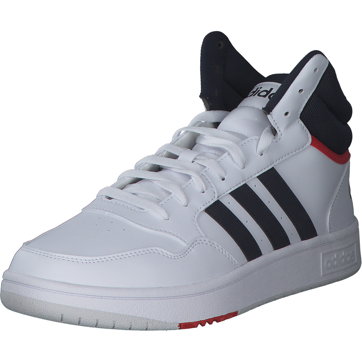 Adidas Hoops 3.0 MID M, Sneakers High, Herren, core white