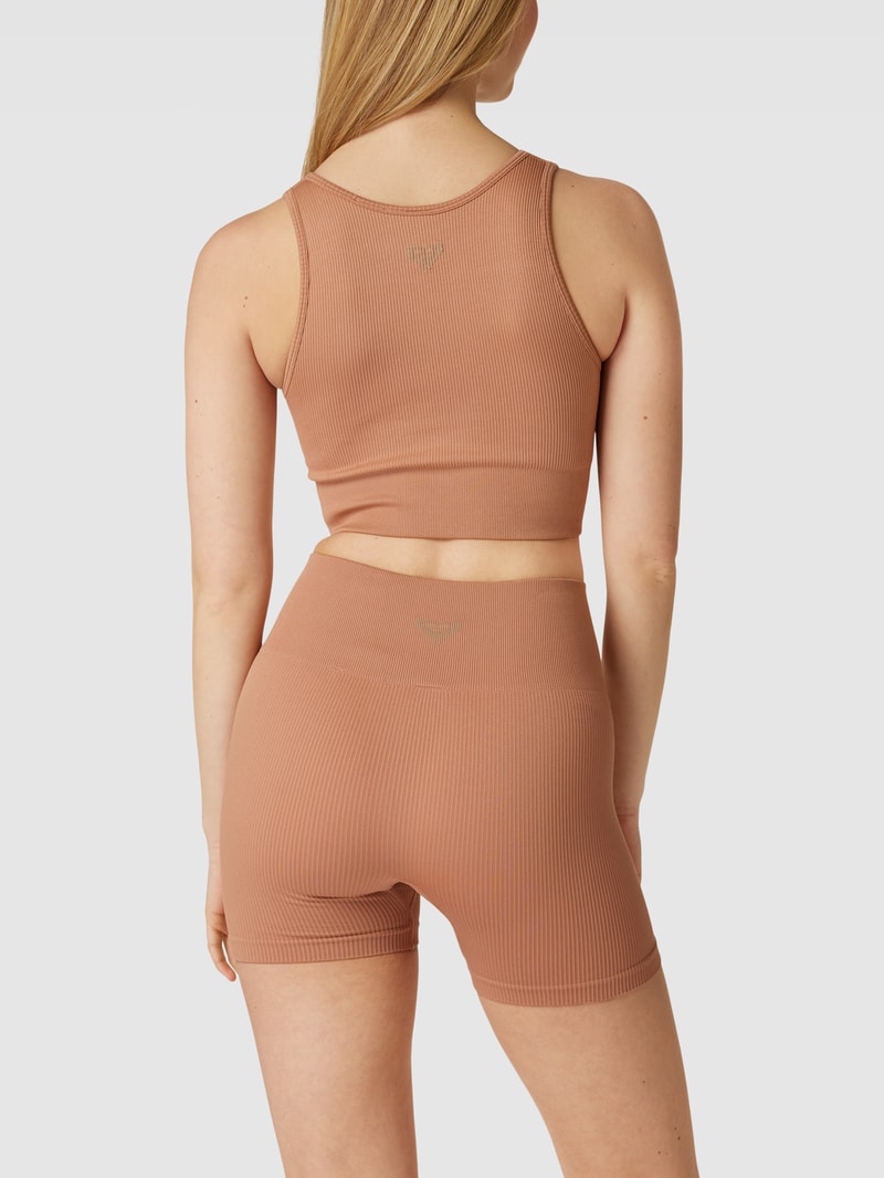Bustier mit elastischem Bund Modell 'CHILL OUT SEAMLESS V' in camel