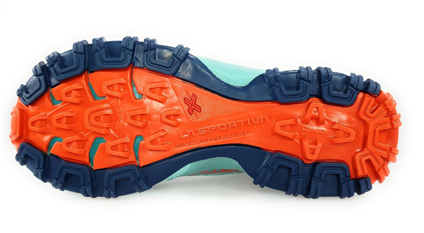 La Sportiva Bushido II W'S 36T63822 Grün Lagoon/ Cherry Tomato