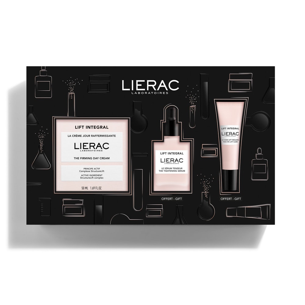 Lierac Coffret Anti-Age Lift Fermeté-Crème Jour 50ml + Sérum 15ml + Soin Regard 7.5ml Coffret