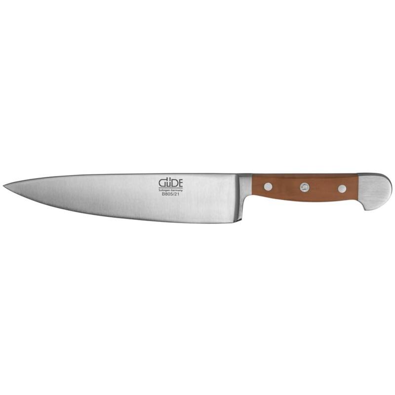GÜDE Messer Stahl, Holz B805/21 Braun, Silber