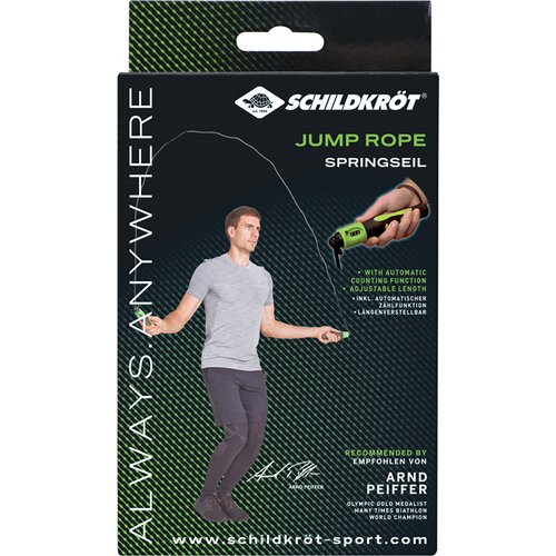 SCHILDKRÖT FITNESS SPRINGSEIL MIT ZÄHLFUNKTION JUMPING ROPE