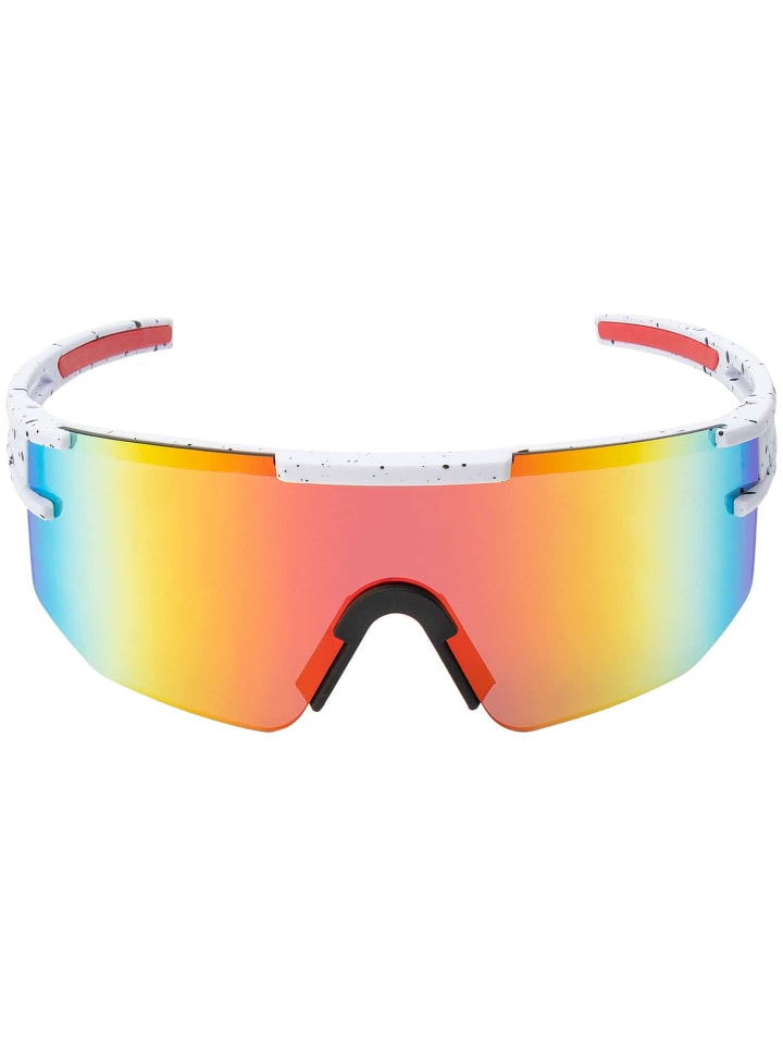 BEZLIT Herren Sonnenbrille in Rot/Gelb/Blau-Weiß günstig kaufen onesize