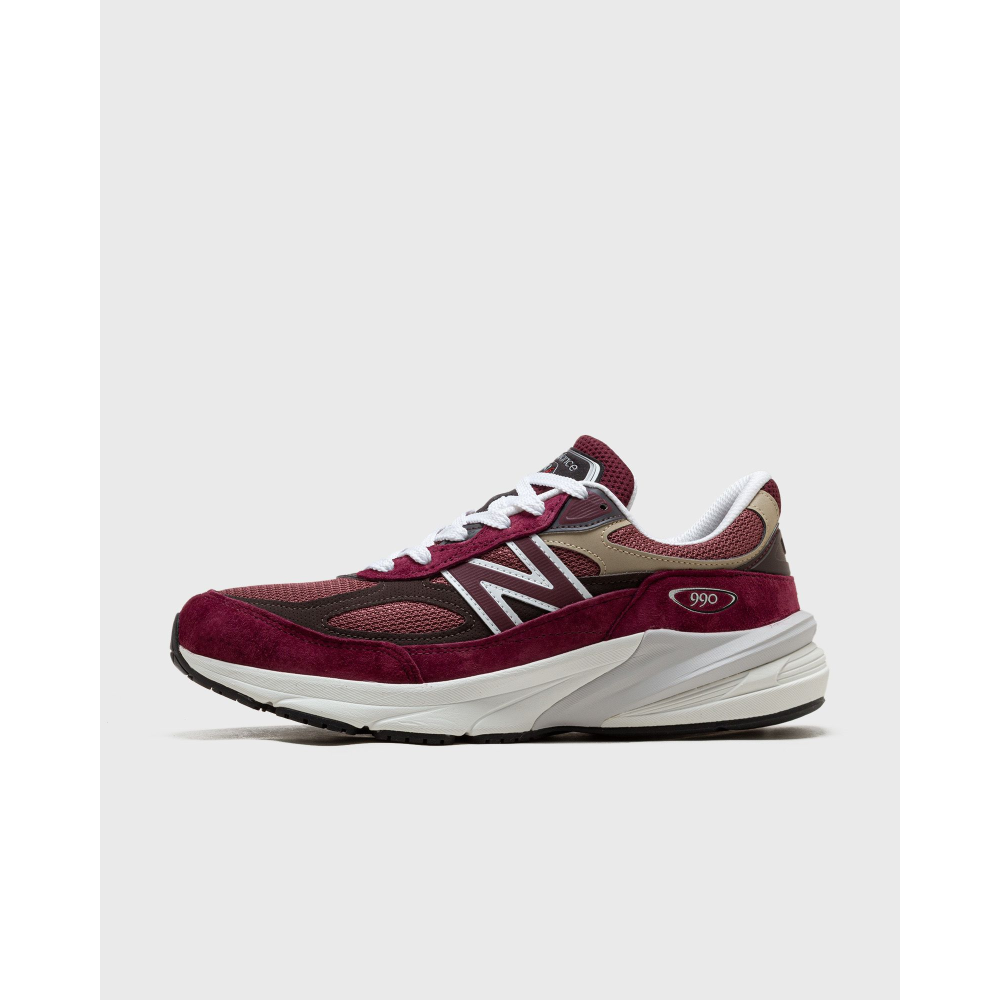 New Balance 990v6 Burgundy - Made in USA U990BT6 / rot