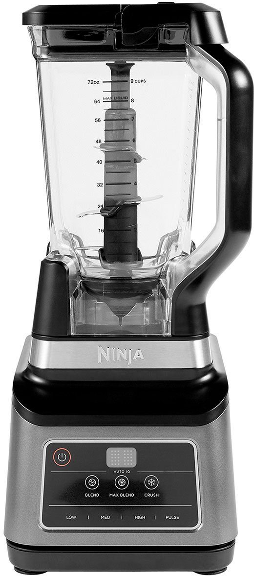 NINJA Standmixer mit Auto-iQ BN750EU, 1200 W, incl. 2,1 L Krug, 0,7 L Becher & 2 Deckel