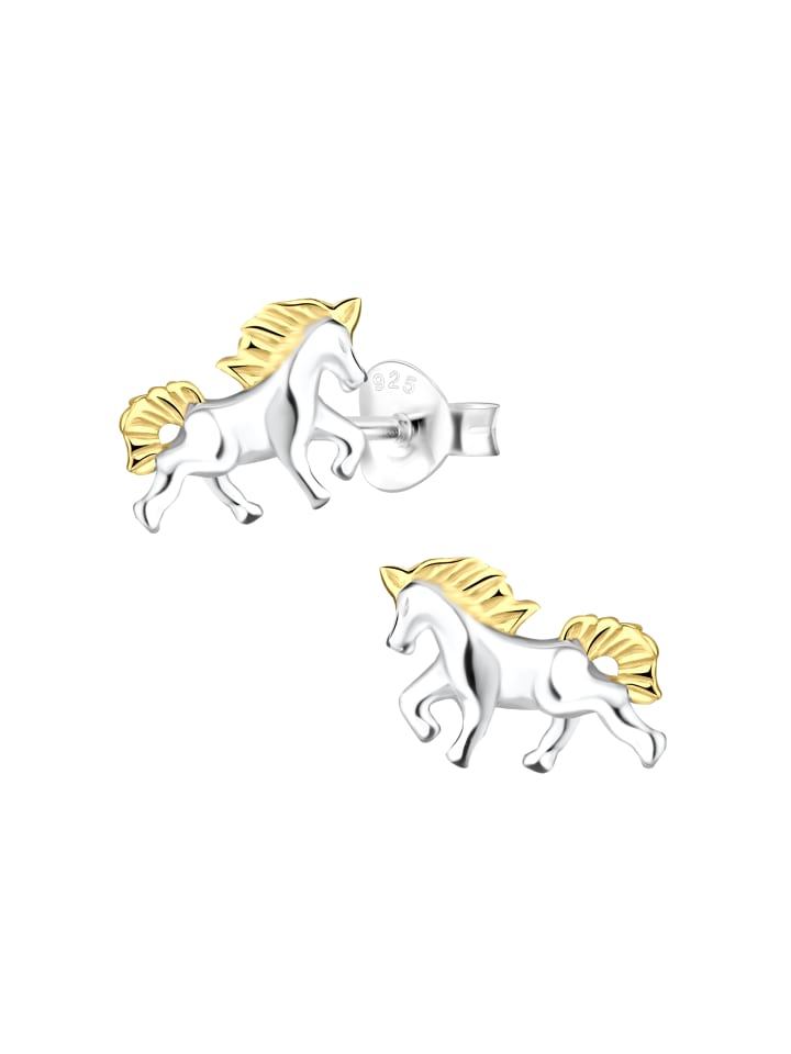 Alexander York Ohrringe, Ohrstecker PFERD in 925 Sterling Silber, 2-tlg. günstig kaufen onesize