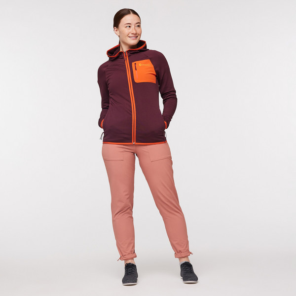 OTERO FLEECE FULL-ZIP HOODED JACKET Damen - Fleecejacke