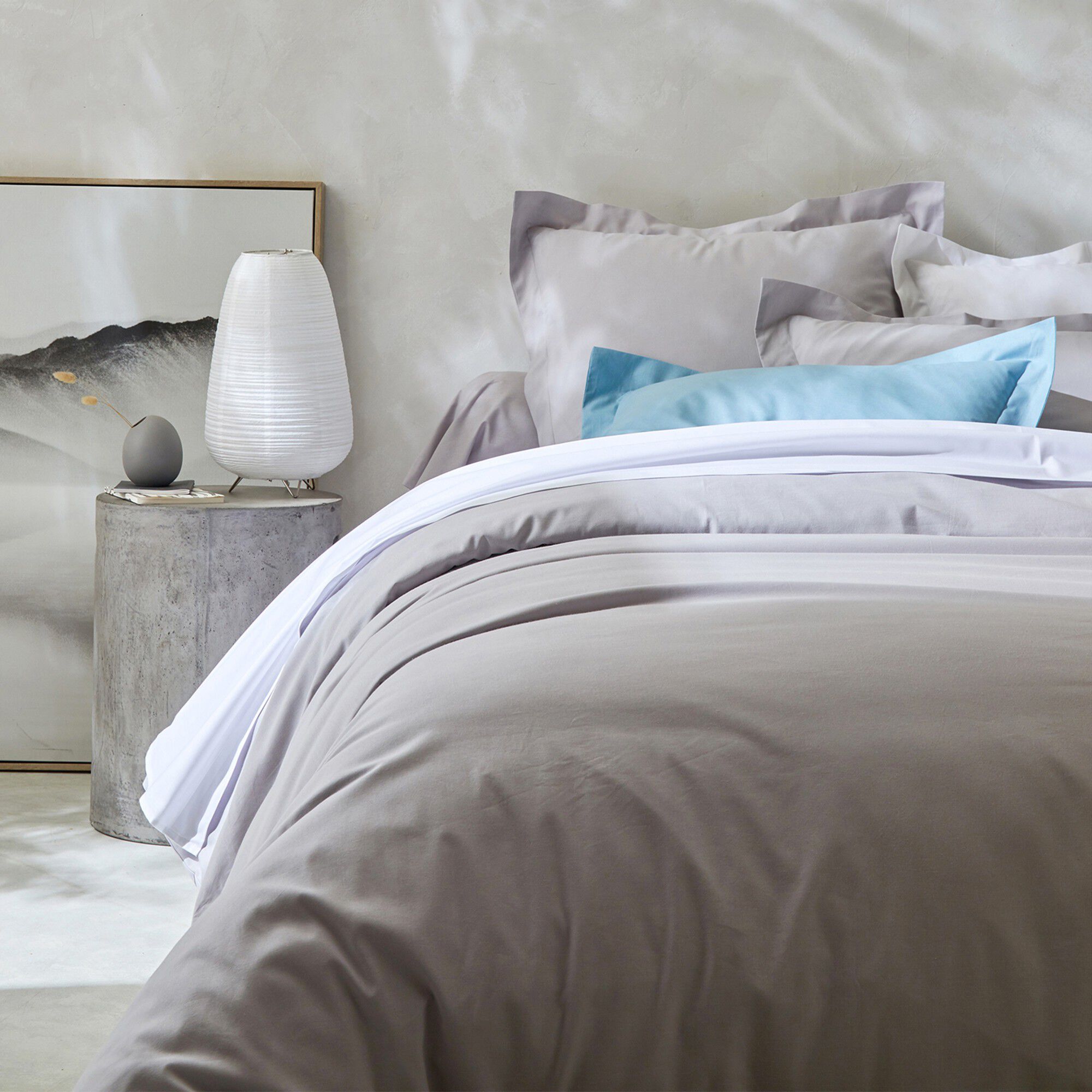Linge de lit uni