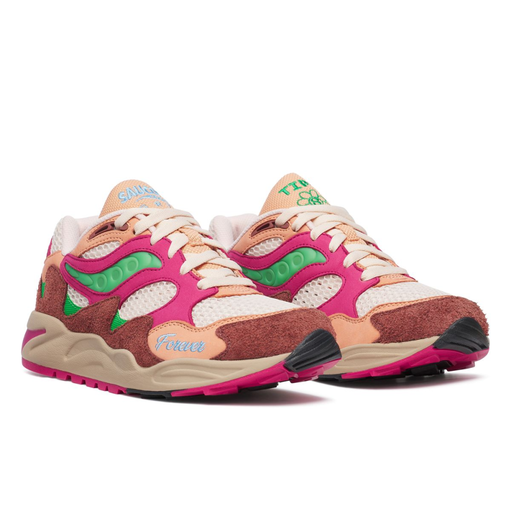 Saucony Jae Tips x Saucony Grid Shadow 2 Whats the Occasion? - Wear To The Party S70826-2 / bunt