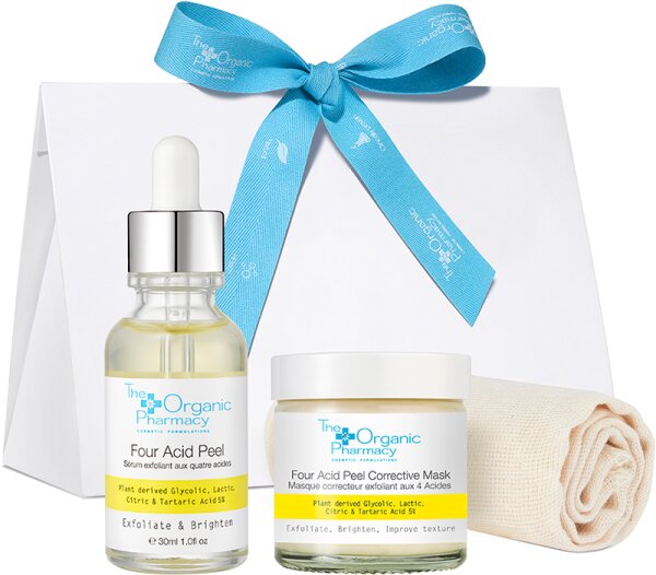 The Organic Pharmacy Renew & Smooth Kit Four Acid Peel Gesichtspflegeset
