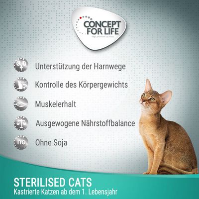 Concept for Life Sterilised Cats - in Soße