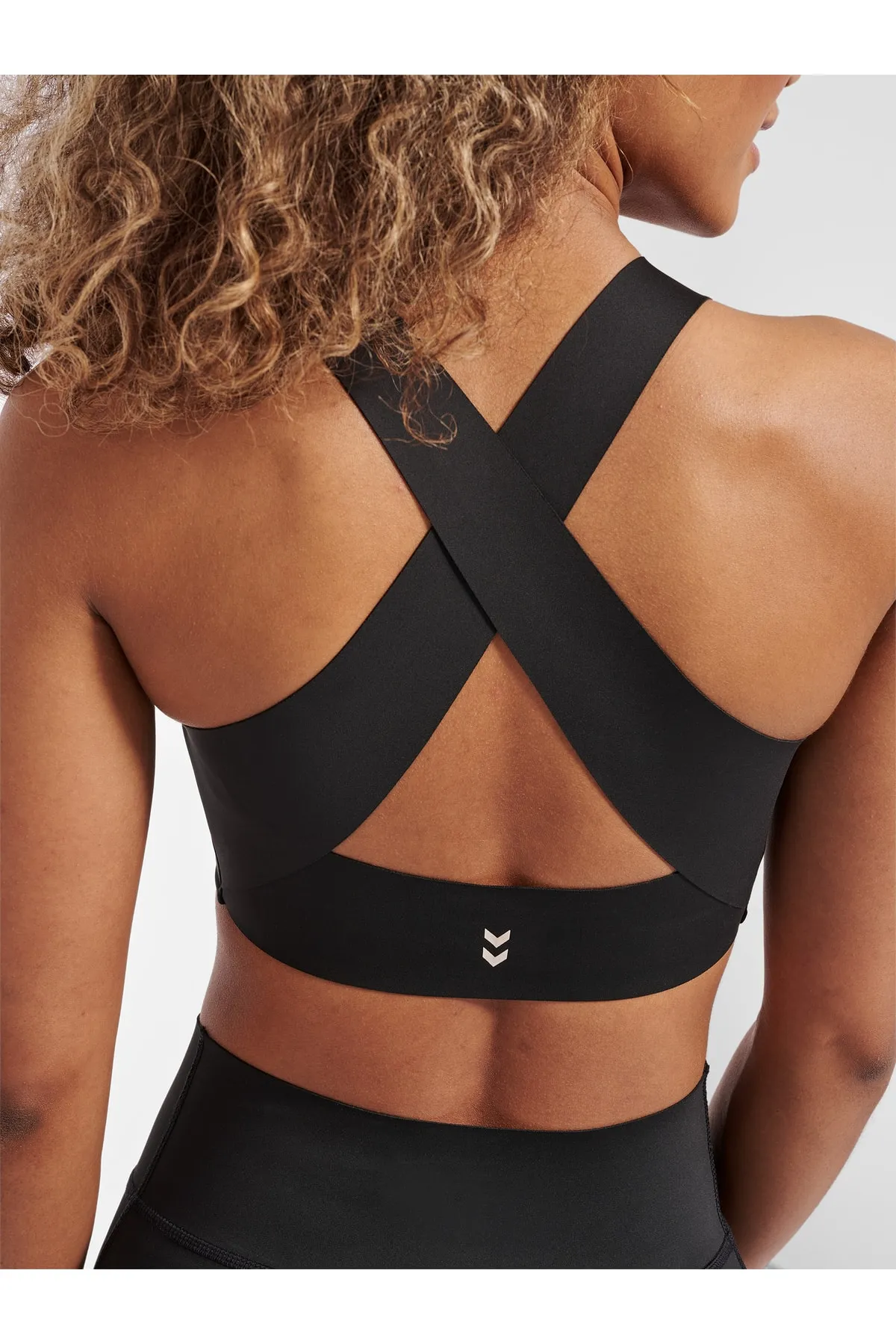 hummel  Sport-BH - Schwarz - Lizenzartikel