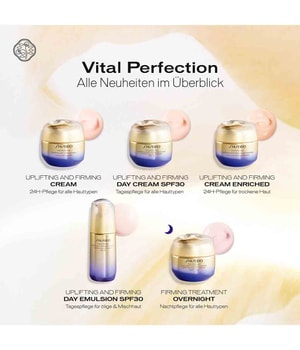Shiseido Vital Perfection Uplifting & Firming SPF30 Gesichtsemulsion-75 ml
