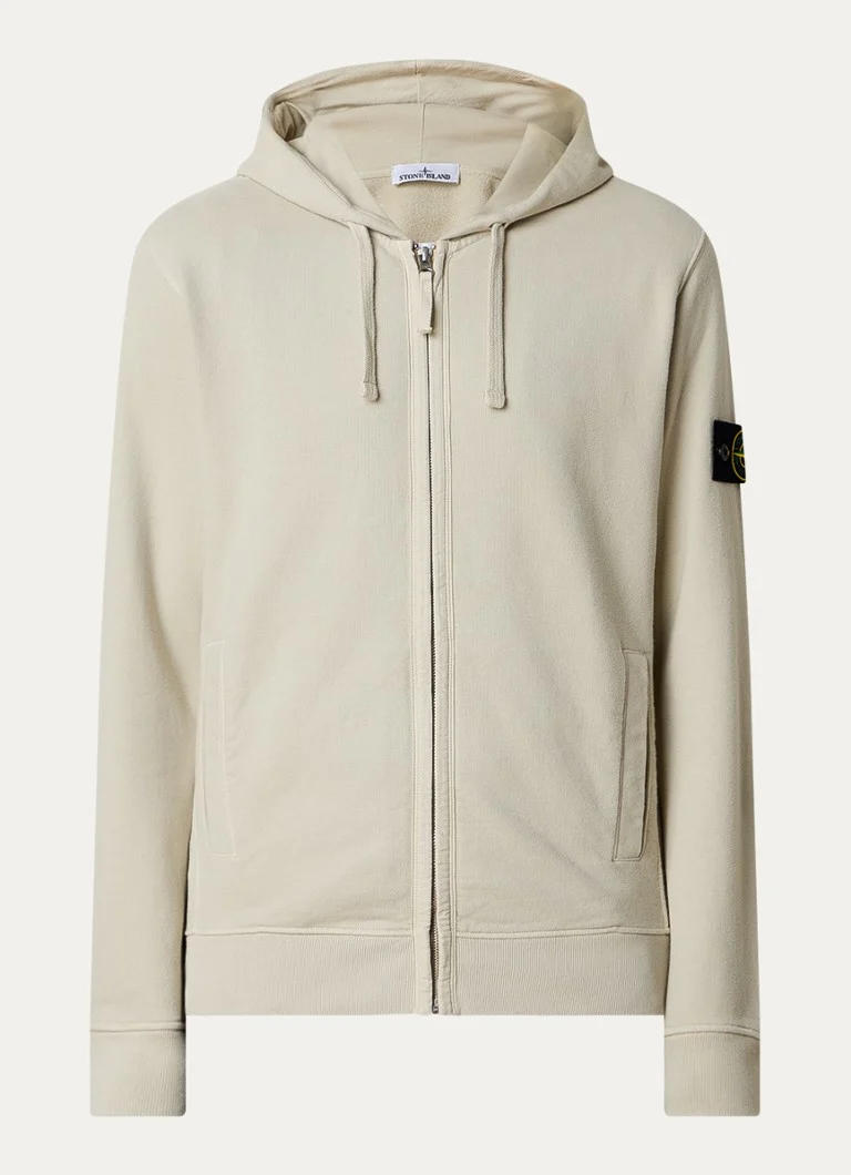 Stone Island 63520 -collegepaita logolla ja sivutaskuilla