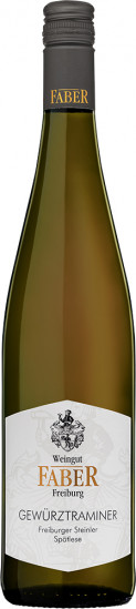 2022 Freiburger Steinler Gewürztraminer Spätlese süß - Weingut Faber