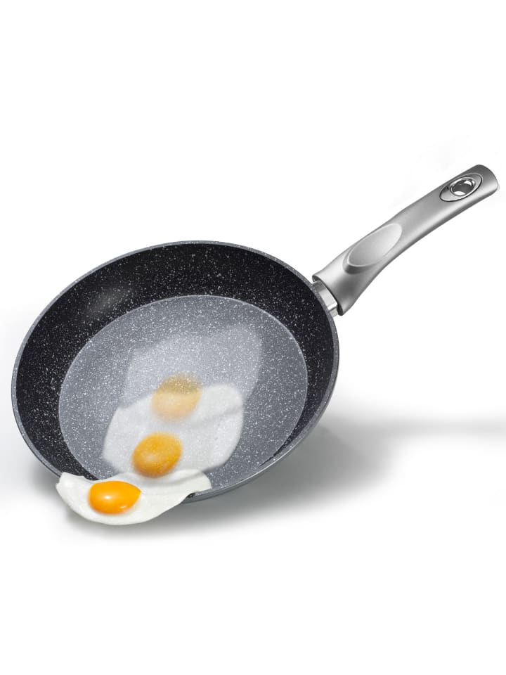 Stoneline Schmorpfanne | ohne Deckel in Anthrazit | 28cm günstig kaufen Ø 28 cm