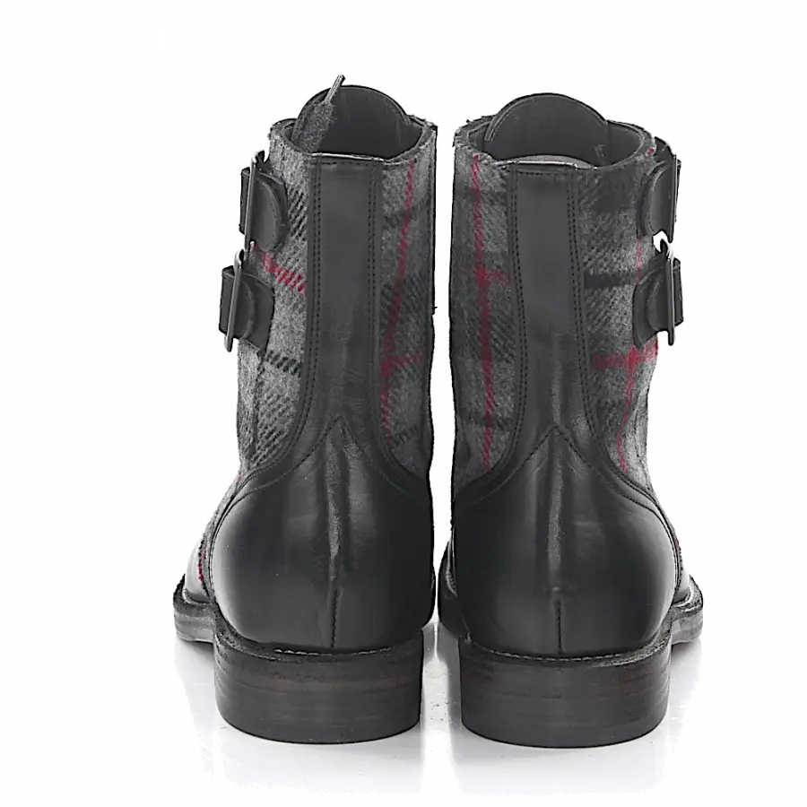 Budapester - Stiefeletten Schwarz 1430 Kalbsleder - schwarz