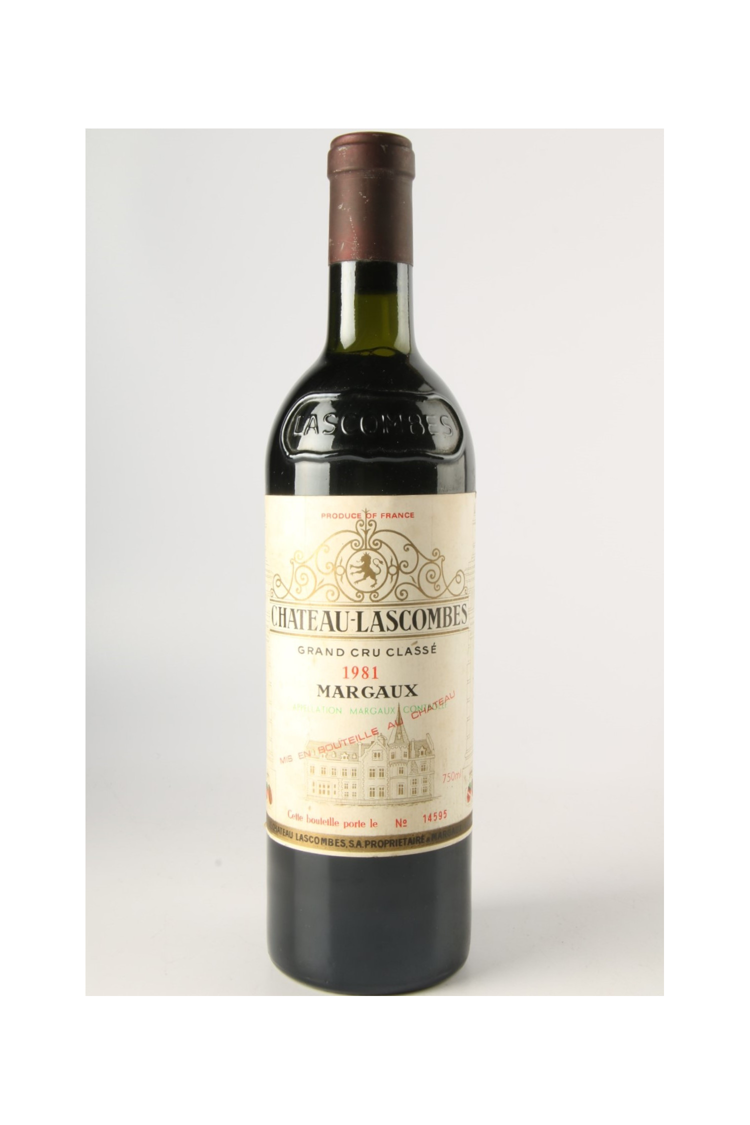 Château Lascombes 1981, Margaux