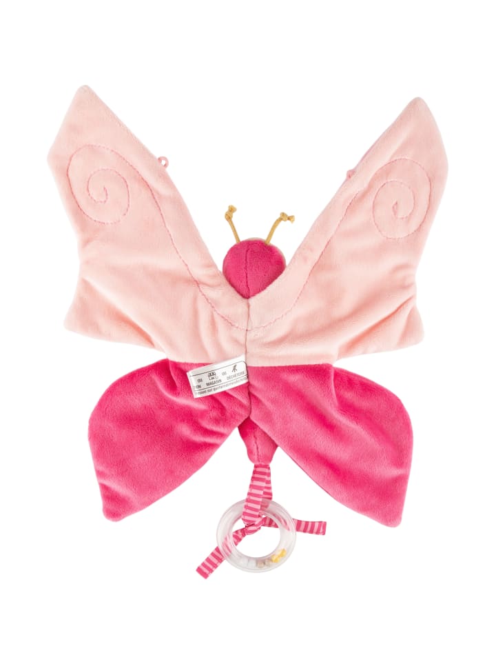 Sigikid Schnuffeltuch Schmetterling Knistertücher in pink günstig kaufen onesize