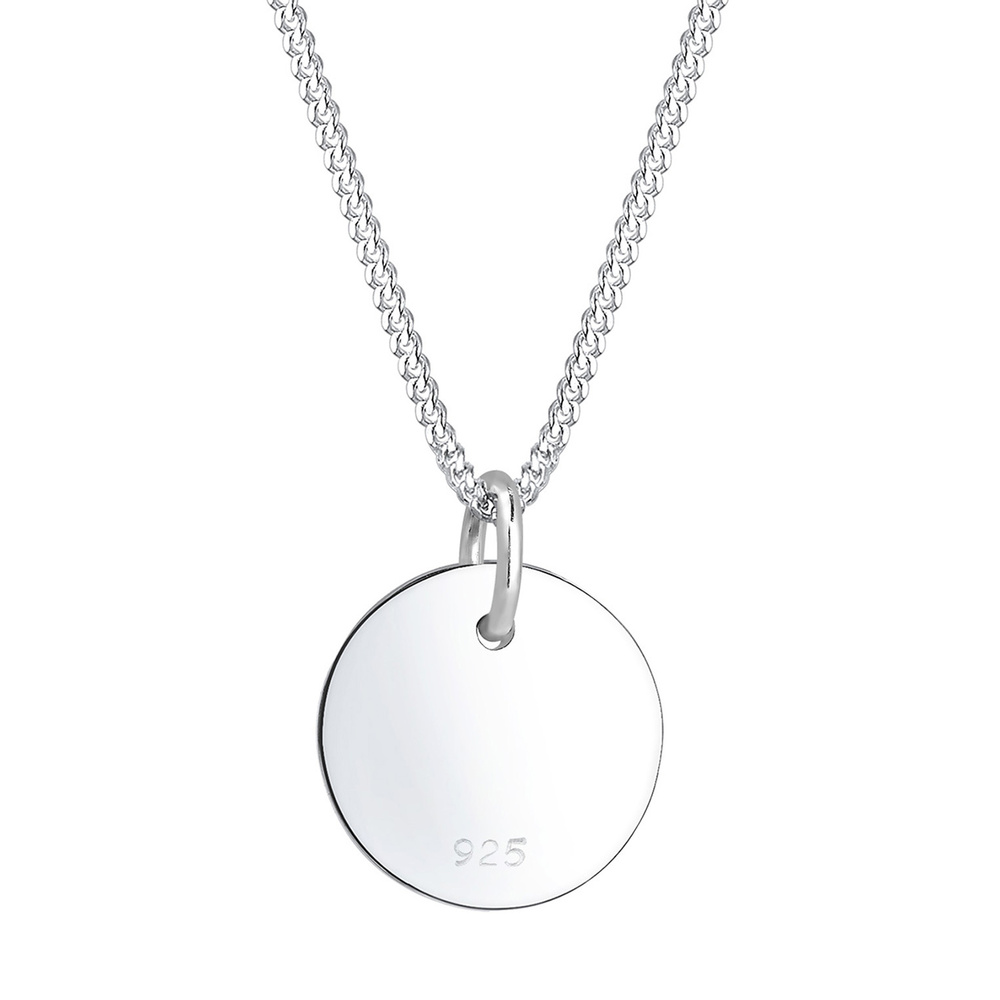 Elli Elli Collier Femme Signe Du Zodiaque Gémeaux - (925/1000) Argent Bijoux