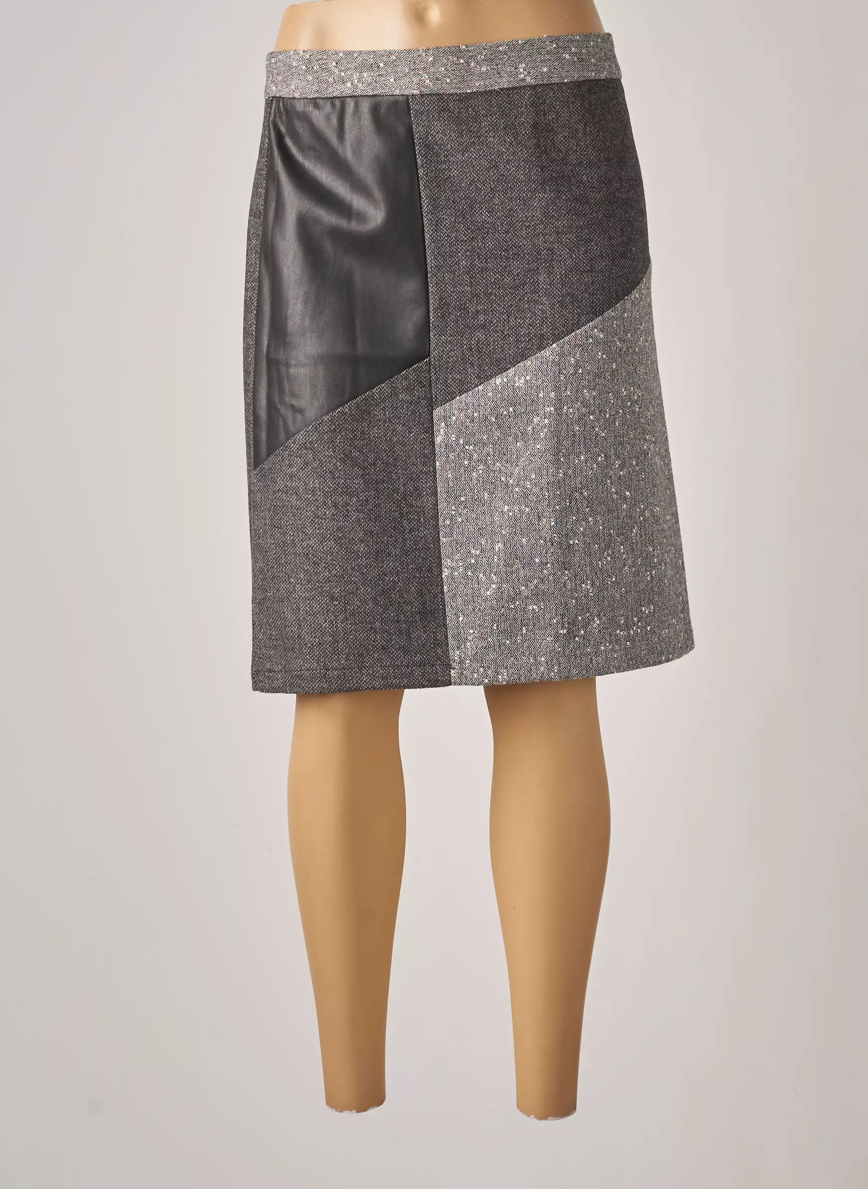Julie Guerlande Jupes Mi Longues Femme couleur gris