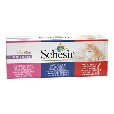 Sparpaket Schesir Natural mit Reis 24 x 85 g