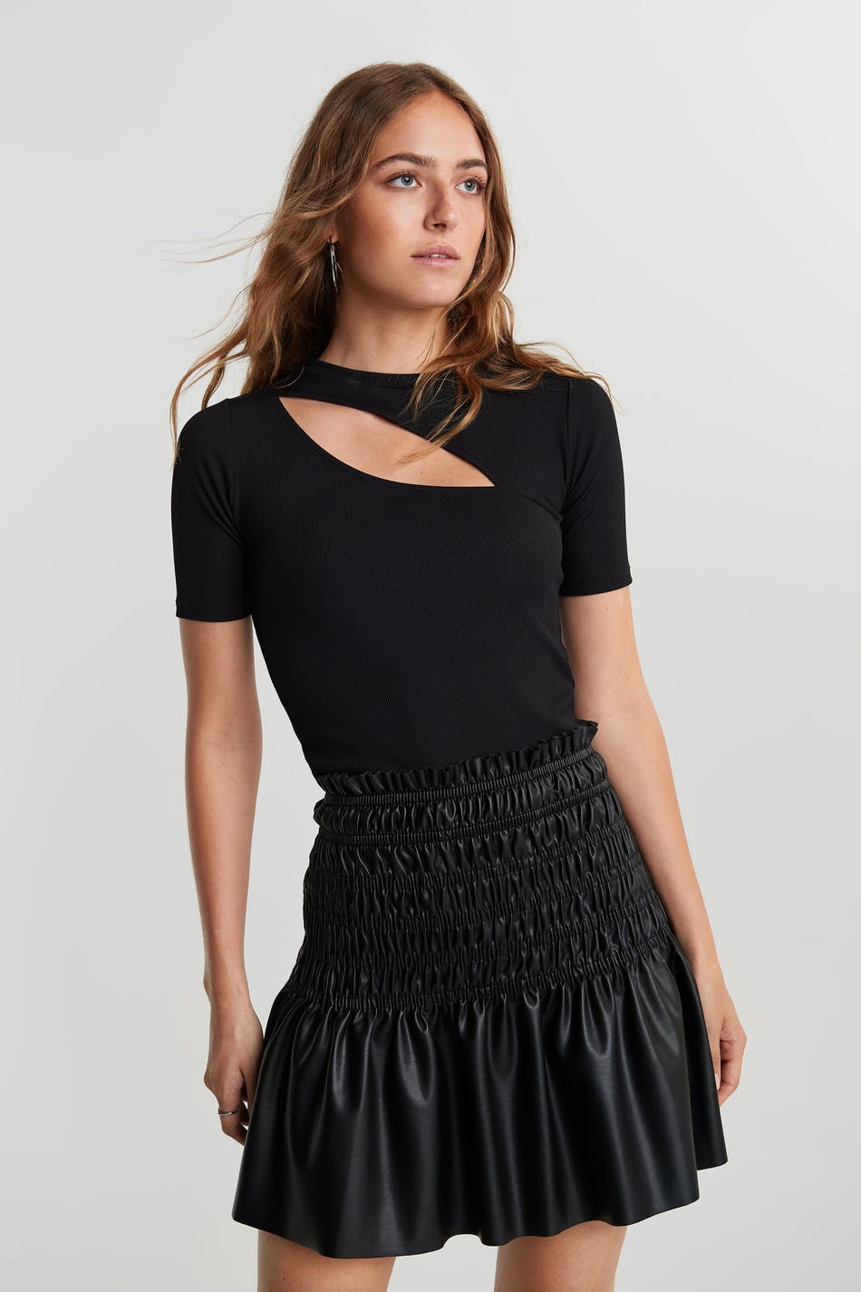 Charlotta pu skirt