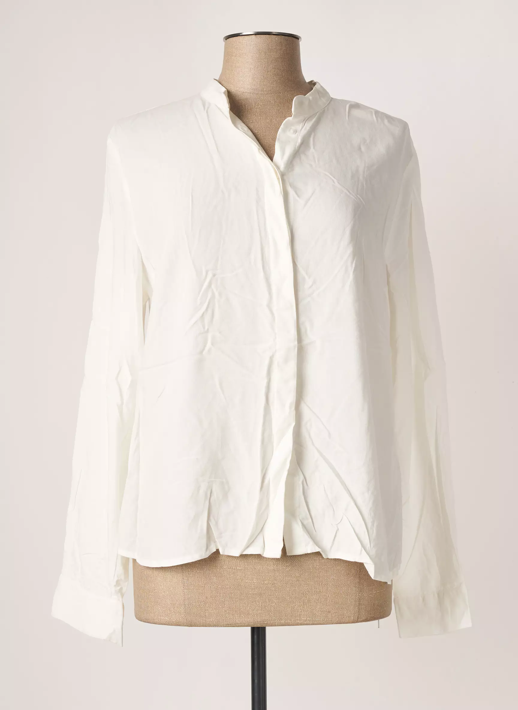 Pieces Chemisiers Femme couleur blanc