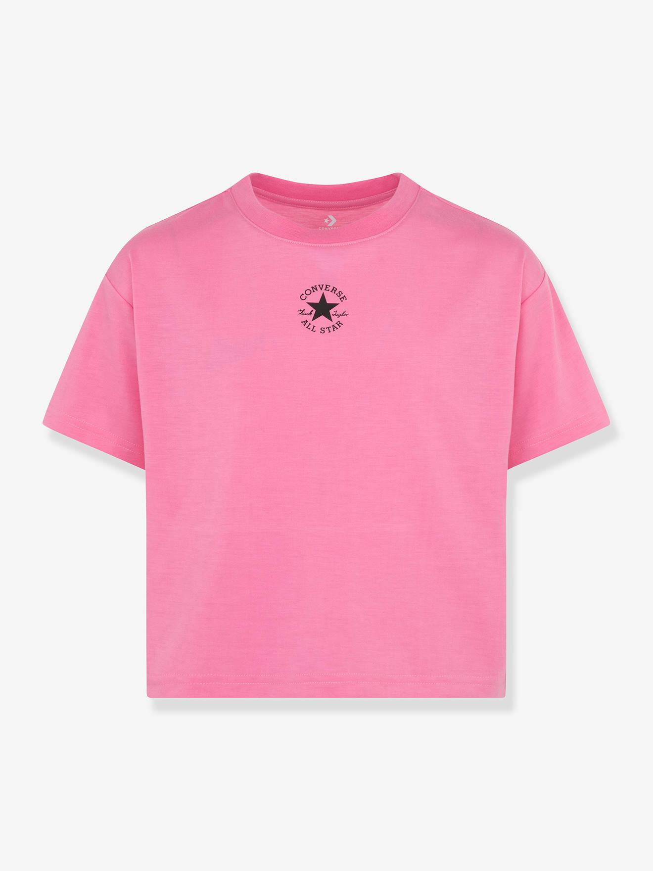 Converse Kinder T-Shirt Chuck Patch CONVERSE - rosa