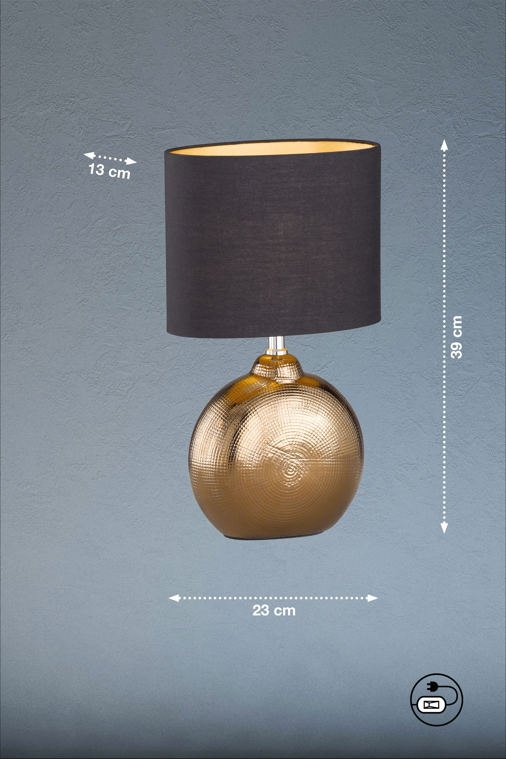 Fischer & HonselTischleuchte 1flg