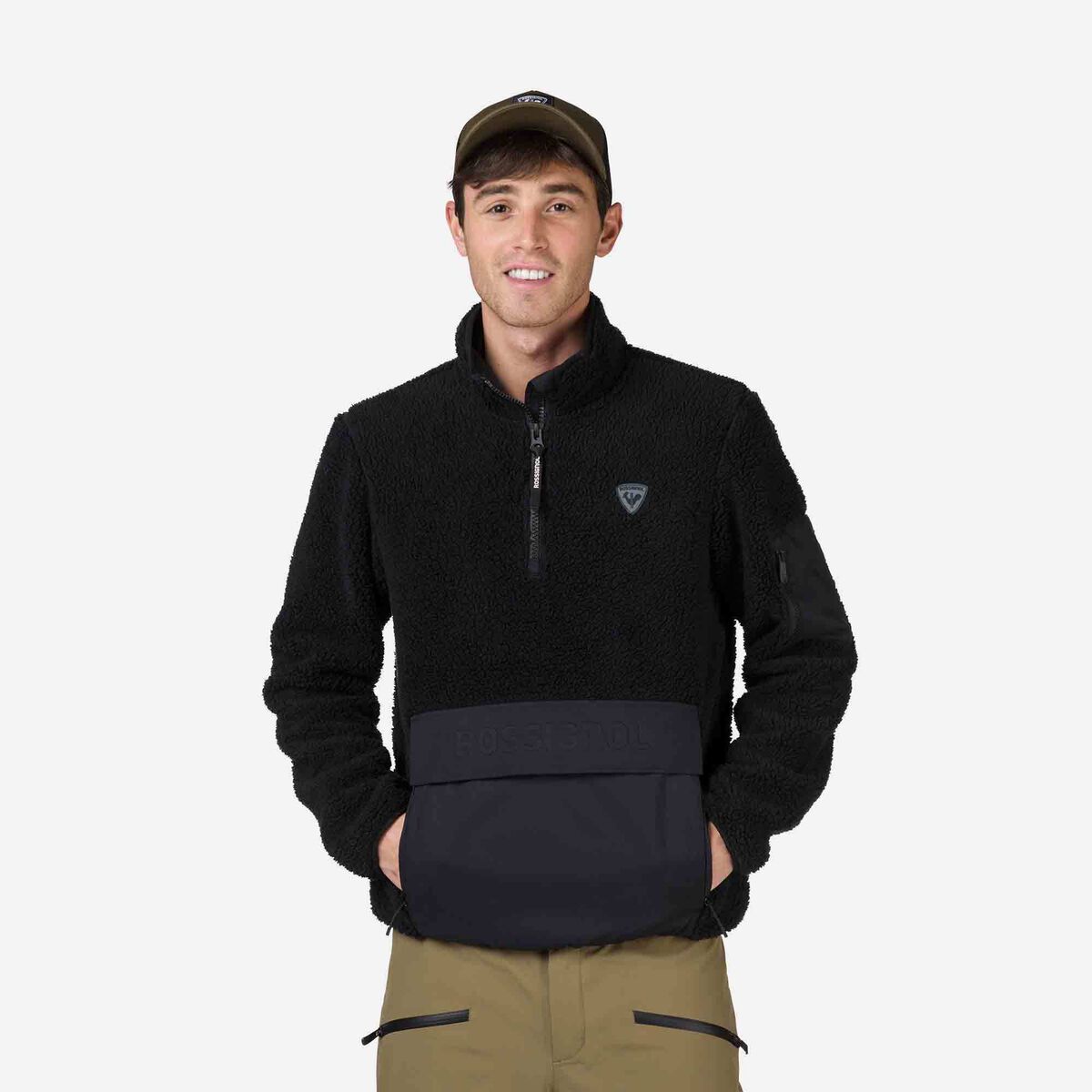 Fleeceanorak für Herren