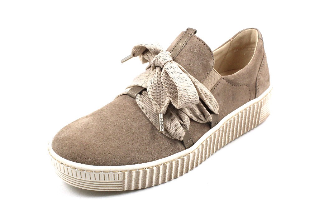 GABOR Freizeit Schnürer beige