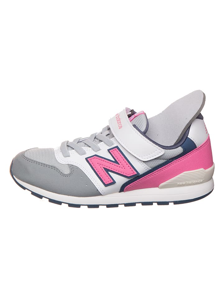 New Balance Sneakers in Weiß/ Grau/ Pink günstig kaufen