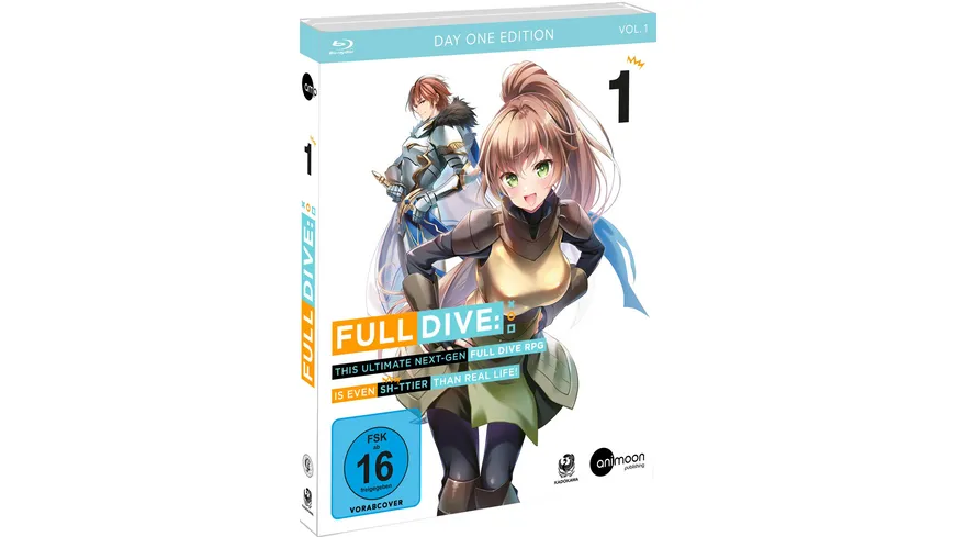 Full Dive: This Ultimate Next-Gen Full Dive RPG Is Even Shittier than Real Life! Vol. 1 - Day One Edition -mit exklusivem Extra