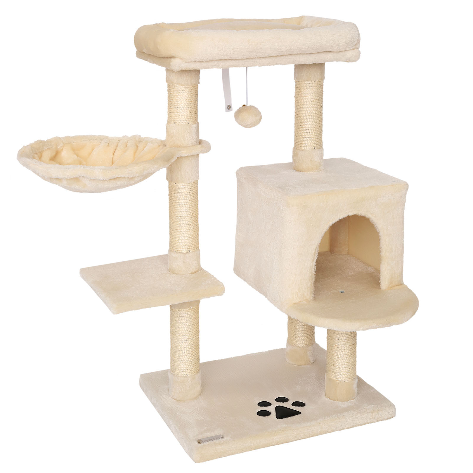 Lionto Kratzbäume Lionto Kratzbaum, Höhe 93 cm beige