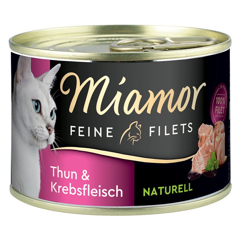 Miamor Feine Filets Naturelle 24 x 156 g zu TOP-Preisen | bitiba