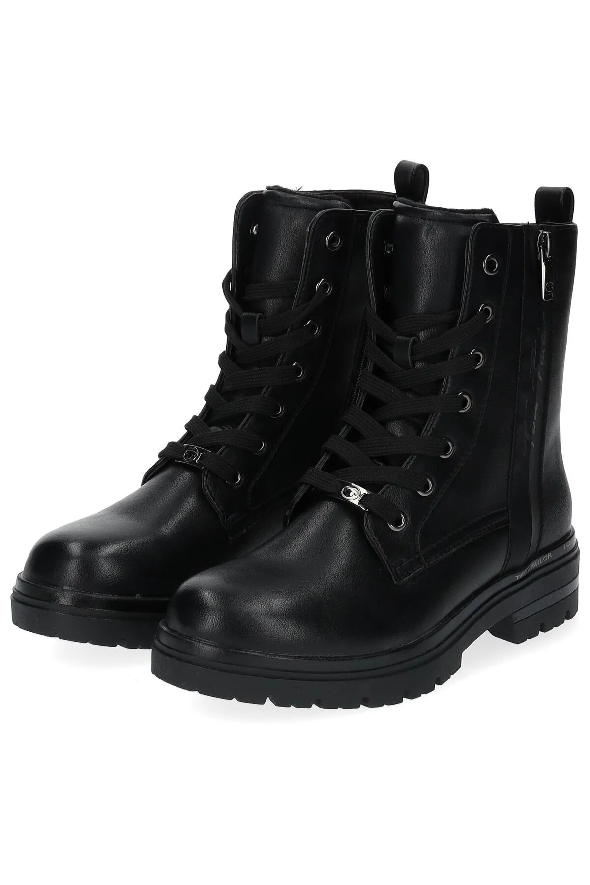 Tom Tailor  Stiefelette - Schwarz - Blockabsatz