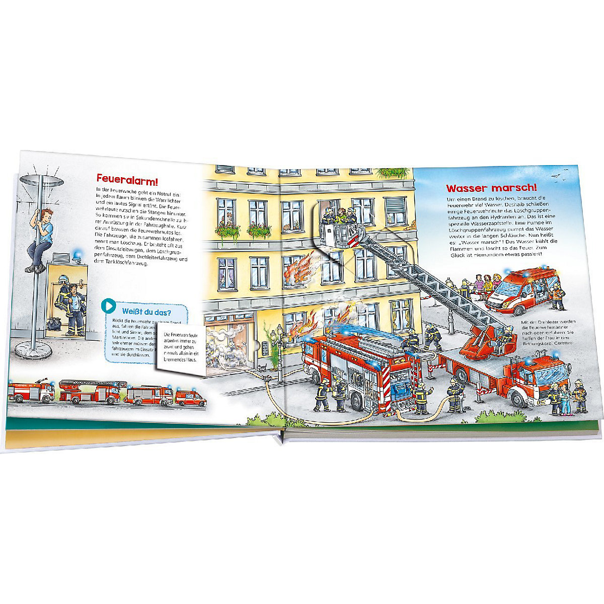 BOOKii®: Unterwegs mit der Feuerwehr!