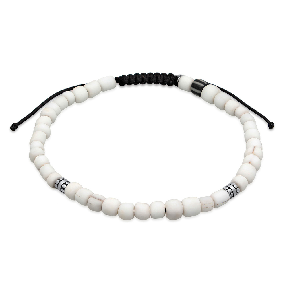 KUZZOI KUZZOI Bracelet de Cheville Hommes bracelet de cheville tendance avec perles de v Bijoux