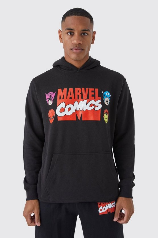 Hoodie mit lizenziertem Marvel-Print