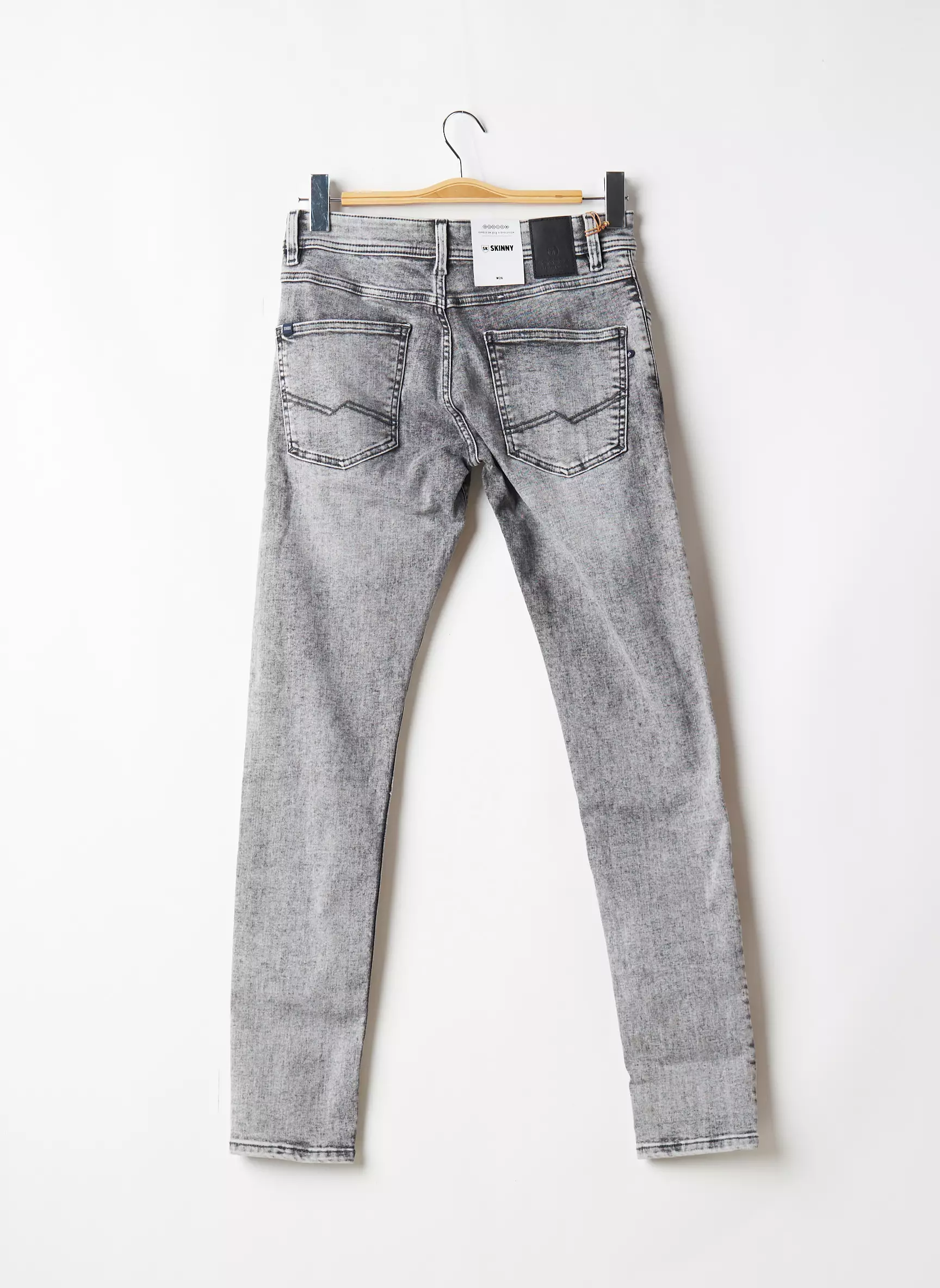 Bonobo Jeans Skinny Homme couleur gris