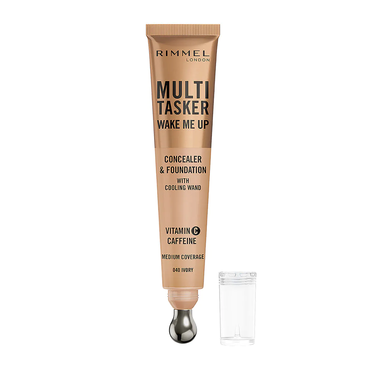 Rimmel Multitasker Wake Me Up Concealer 2-i-1, 040 Elfenben