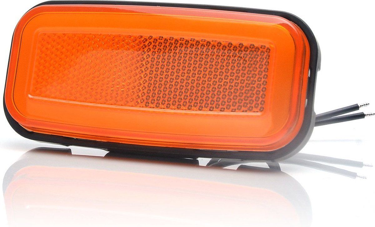 Tip-it neon orange Led seitemarkieringsleuchte mit fahrtrichtungsanzeiger