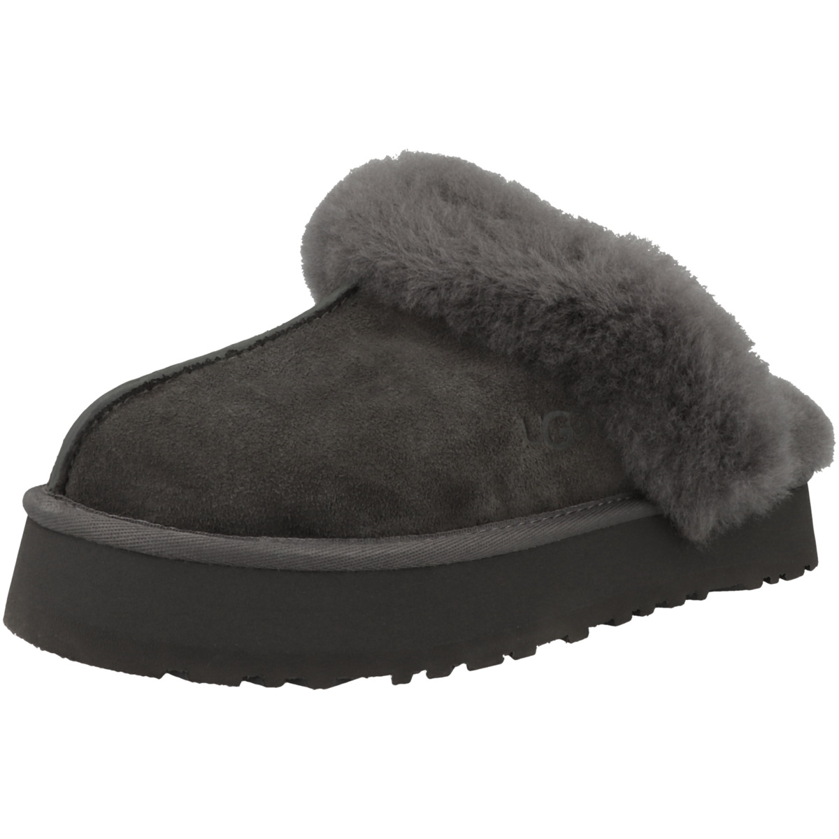 UGG Disquette Hausschuhe dunkelgrau
