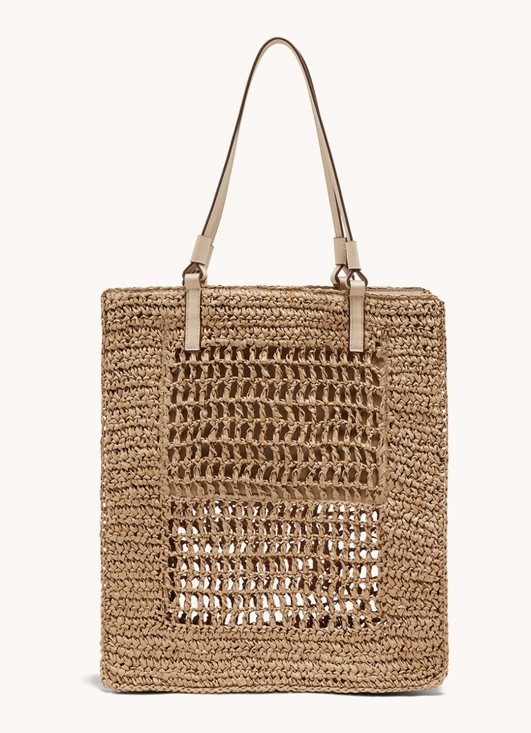 Reiss Maria raffia-olkalaukku