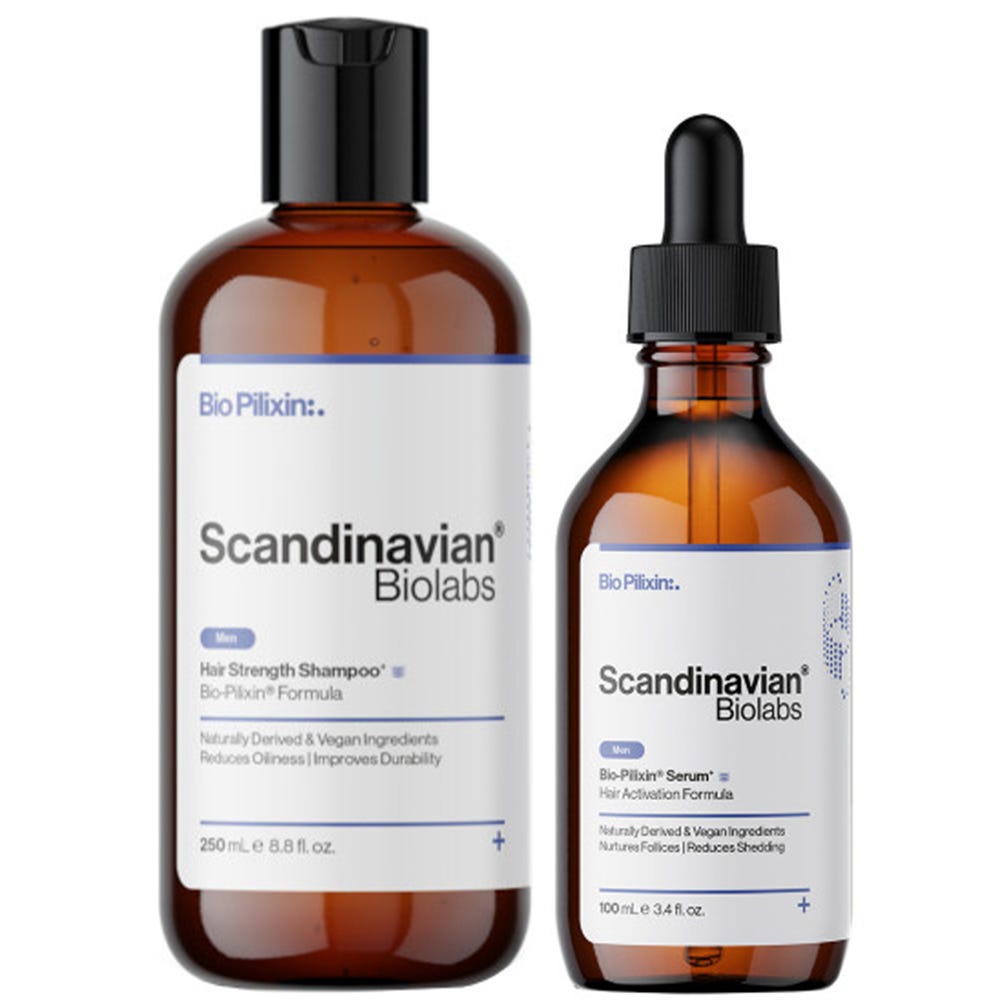 Scandinavian Biolabs Hair Strength & Growth Set Men