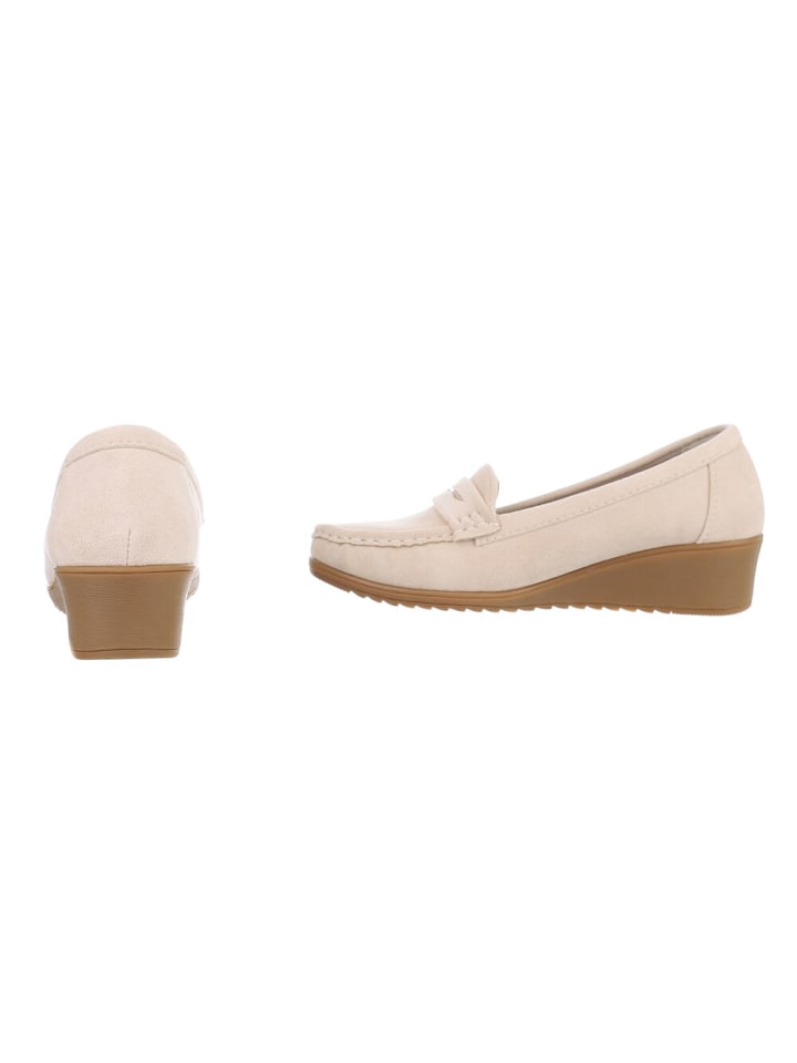 Ital-Design Halbschuh in Beige günstig kaufen